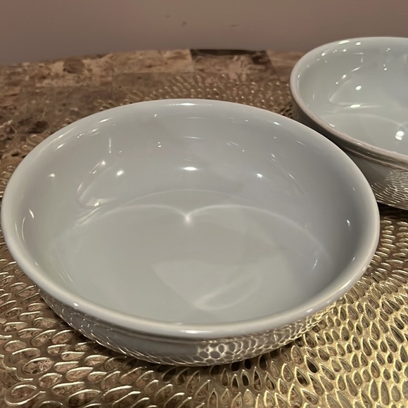 Pottery Barn Handcrafted Portugal Set/2 Ceramic Bowls - Picture 7 of 8